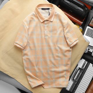 Áo thun polo nam chất cotton, áo phông nam cao cấp, chất Cotton gai  dệt kim mền mịn - size từ 55kg - 85kg