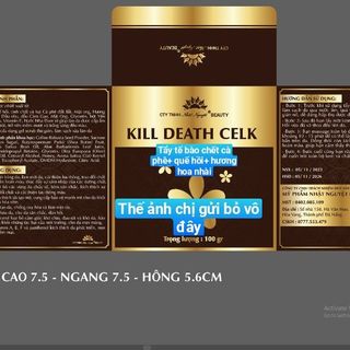Gel Tẩy Tế Bào Chết Cafe Quế Hồi Hương Nhài 100gr Nhật Nguyệt Beauty ( Nhập từ 5 hộp lẻ )