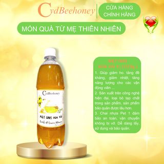 Mật Ong Nguyên Chất Hoa Vải 1000ml (1400g) Cvdbeehoney - Litchi Flower Honey