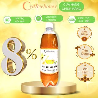 Mật Ong Hoa Nhãn 1L (1400g) Cvdbeehoney - Logan Flower Honey