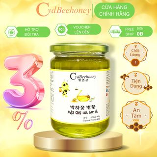 Mật Ong Nguyên Chất Bạc Hà Cao Cấp 330ml (460g) Cvdbeehoney - Premium Mint Flower Honey giá sỉ