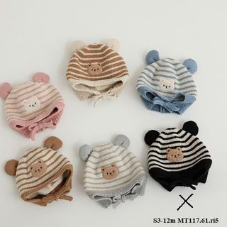 Mũ len dây kẻ S3-12m MT117.61.ri5