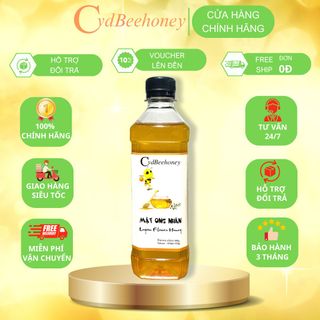 Mật Ong Nguyên Chất Hoa Nhãn 430ml (600g) Cvdbeehoney - Logan Flower Honey