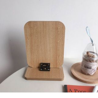 Gương Gỗ  Decor Để Bàn Phong Cách Hàn Quốc Dễ Thương
