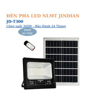 Đèn Pha Năng Lượng Mặt Trời Jindian JD-T300 Công Suất 300W giá sỉ