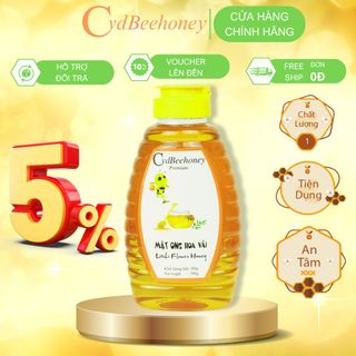 Mật Ong Nguyên Chất Hoa Vải 500g Cvdbeehoney - Litchi Flower Honey