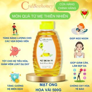 Mật Ong Nguyên Chất Hoa Vải 500g Cvdbeehoney - Litchi Flower Honey