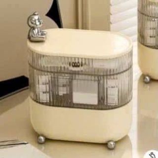 Hộp Đựng Phụ Kiện Trang Sức 3 Tầng Núm Gấu