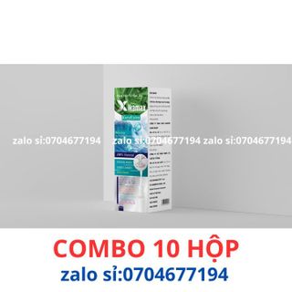 Combo 10 hộp dung dịch xịt mũi XIKAMAX KORYEXTRA giúp giảm các triệu chứng viêm xoang, viêm mũi dị ứng, sổ mũi, ngạt mũi Lọ 70 ml giá sỉ