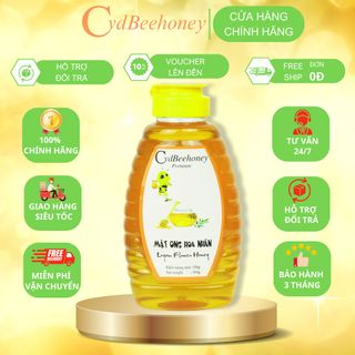 Mật Ong Nguyên Chất Hoa Nhãn 500g CvdBeehoney - Logan Flower Honey