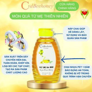Mật Ong Nguyên Chất Hoa Nhãn 500g CvdBeehoney - Logan Flower Honey