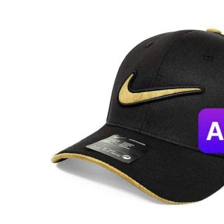 Mũ lưỡi trai kí hiệu ni ke viền nâu CQ