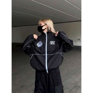 Áo khoác dù Nam Nữ Unisex Fafic áo jacket phản quang Hình thêu Fafic giá sỉ - giá bán buôn