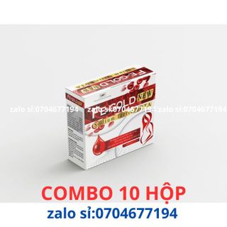 Combo 10 hộp siro FE – GOLD NEW Bổ sung sắt và acid folic cho cơ thể ( 10 hộp x 20 ống ) giá sỉ