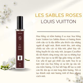 Nước Hoa Unisex Louis Vuitton LV Les Sables Roses chiết 10ml