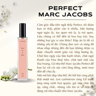 Nước Hoa Nữ Marc Jacobs Perfect chiết 10ml