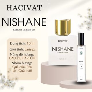 Nước Hoa Unisex Nishane Hacivat Extrait De Parfum chiết 10ml