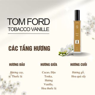 Nước hoa Tom Ford Tobacco Vanille De Parfum-10ml