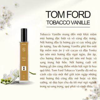 Nước hoa Tom Ford Tobacco Vanille De Parfum-10ml