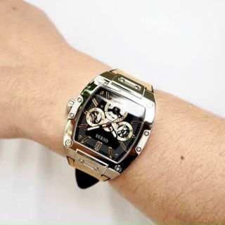 ĐỒNG HỒ NAM CAO CẤP GUE.SS 6K NÂU