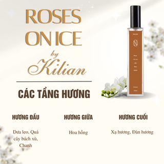 Nước Hoa Unisex Kilian Roses On Ice EDP chiết 10ml chính hãng