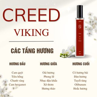 Nước Hoa Nam Creed Viking Eau de Parfum Chiết 10ml