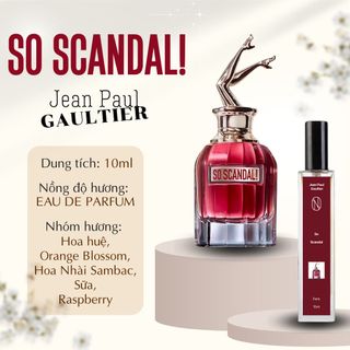 Nước hoa chiết Jean Paul Gaultier So Scandal – 10ml giá sỉ