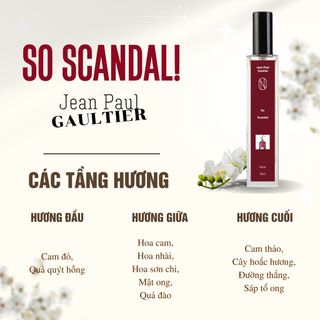 Nước hoa chiết Jean Paul Gaultier So Scandal – 10ml