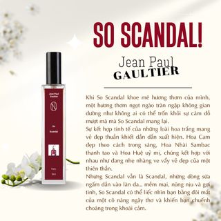 Nước hoa chiết Jean Paul Gaultier So Scandal – 10ml