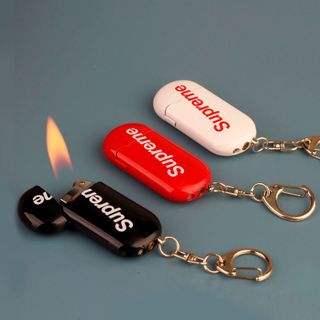 BẬT LỬA MÓC KHÓA SUP MINI GAS ĐÁ RÃNH TAY - XÀI GAS