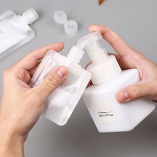 HL097-Túi Chiết Mĩ Phẩm, Lọ Chiết Dầu Gội Có Thể Tái Sử Dụng, Tiện Ích Khi Đi Du Lịch