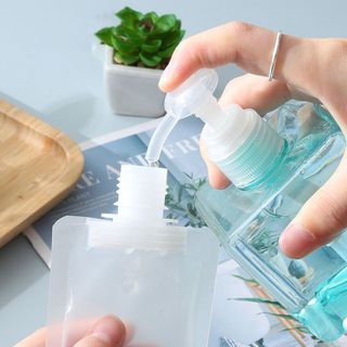HL097-Túi Chiết Mĩ Phẩm, Lọ Chiết Dầu Gội Có Thể Tái Sử Dụng, Tiện Ích Khi Đi Du Lịch