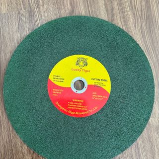 Đá Cắt Sắt 3,5 tấc lucky tighe (loại 2 ) màu xanh