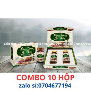 Combo 10 hộp ĐÔNG TRÙNG HẠ THẢO LINHZHI LYSIN hỗ trợ tăng cường sức khỏe, tăng sức đề kháng cho cơ thể, hỗ trợ giảm mệt mỏi ( 10 hộp x 60 viên ) giá sỉ