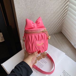 Túi Đeo Chéo Vai mini Hình Mèo Thắt Nơ Dễ Thương Dành Cho Nữ