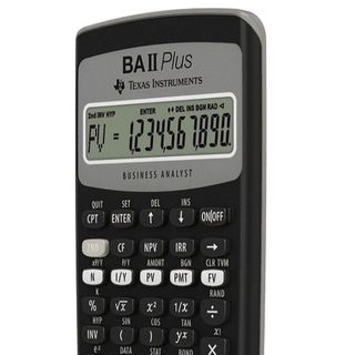 Máy Tính Tài Chính, CFA, FRM - Texas Instruments BA II Plus