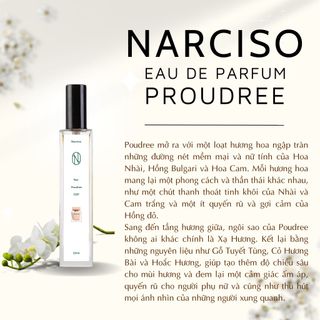 Nước hoa chiết Narciso Poudree EDP - 10ml