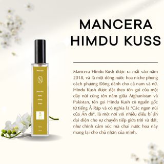 Nước Hoa Unisex Mancera Hindu Kush chiết 10ml