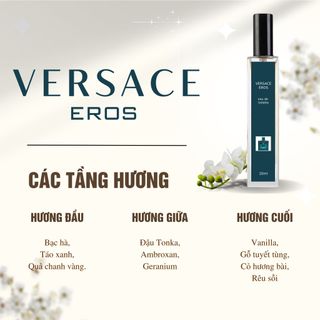 Nước hoa chiết Versace Eros For Men – 10ml