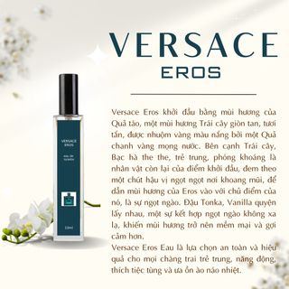 Nước hoa chiết Versace Eros For Men – 10ml giá sỉ