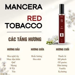 Nước Hoa Unisex Mancera Red Tobacco EDP 10ml