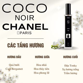 Nước Hoa Nữ Coco Noir EDP chiết 10ml giá sỉ