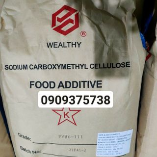 CMC _ Sodium Cacboxymethyl Cellulose - chất tạo đặc - 25kg/ Bao giá sỉ