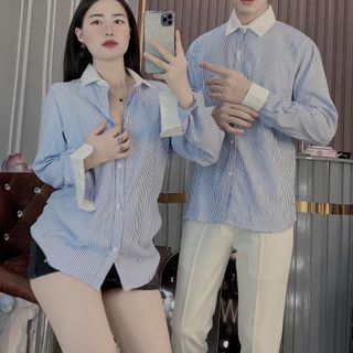 ÁO SƠ MI NAM, ÁO SỌC, ÁO DÀI TAY NAM NỮ HK