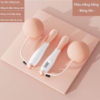Dây nhảy không dây đếm vòng, đếm calo, 4 chế độ đếm thông minh