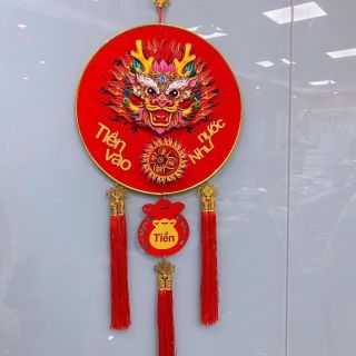 Dải Song Long - Nhất Long trang trí Tết 2024 Loại Đẹp