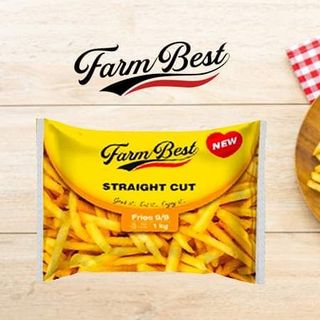 Khoai tây cọng 9 Farm Best French Fries Straight Cut 1kg