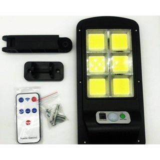 Đèn Năng Lượng Mặt Trời 6 Bóng Loại Lớn - Có Remote