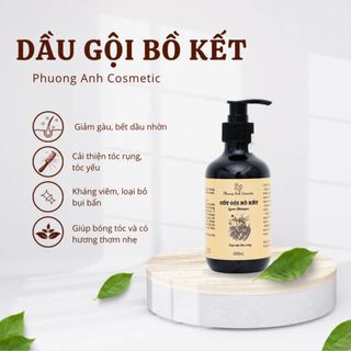 Dầu gội cốt bồ kết và ủ tóc.