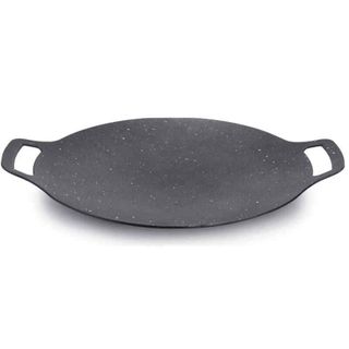 Chảo Nướng Gang 34CM Chống Dính Hàn Quốc 2022 - 1050gr (Thùng 24 - 30)